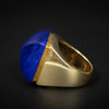 Prachtige vintage lapis lazuli ring