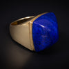 Prachtige vintage lapis lazuli ring