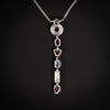 Bulgari necklace with gemstones and diamonds
