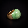 Vintage gouden ring met jade - #5