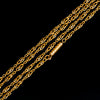 Gold wirework necklace