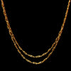 Gold wirework necklace