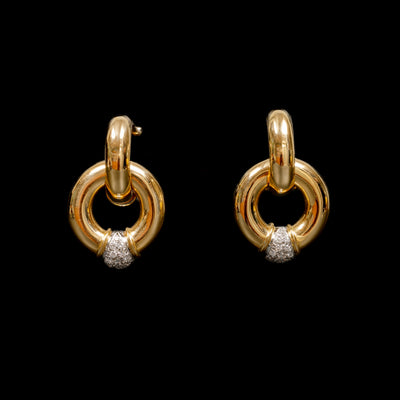 Golden earrings Weingrill - #1