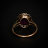 Antique ring with ruby and diamonds - #3