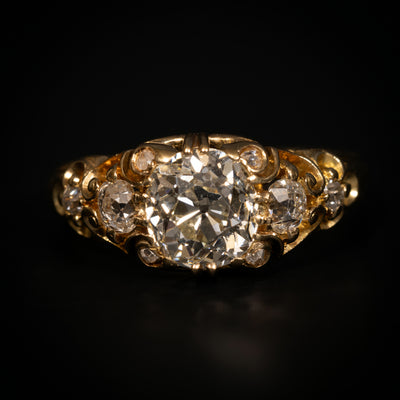 Victorian diamond ring - #1