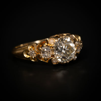 Victorian diamond ring - #4