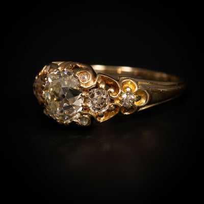 Victorian diamond ring - #2