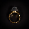 Antique ring with cabochon moonstone - #4