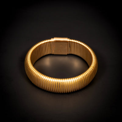 Gold tubogas bracelet - #5