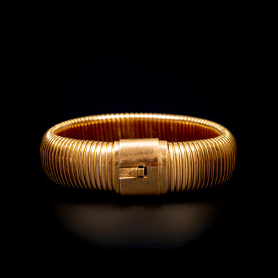 Gold tubogas bracelet - #3