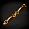 Vintage gold link bracelet Weingrill