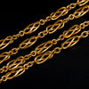Gold wirework necklace