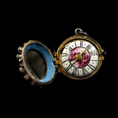 17th century silver pomander - watch - #1