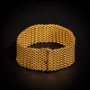 Antique braided gold bracelet