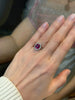 Antique ring with ruby and diamonds - #6