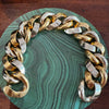 Vintage gold link bracelet Pomellato - #3